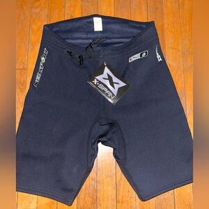 NWT XSPAN Neosport Black cycling Shorts